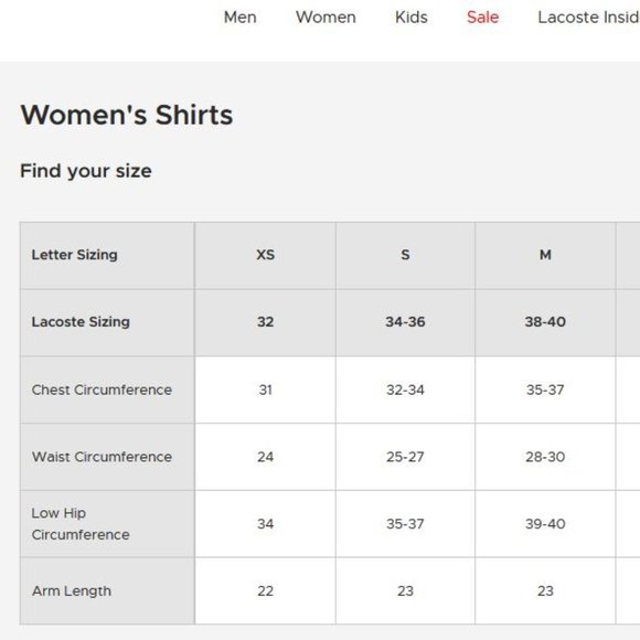 LACOSTE Pink Golf Polo Sz 36 - Picture 4 of 5